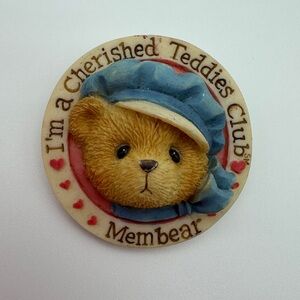 Cherished Teddies Club Membear brooch